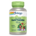 SOLARAY Hawthorn Berry Capsules 1050 mg - Soothing Herbal Support - Hawthorne Berry Supplement for generelle velværestøtte - hele Berry, Vegan, ikke-GMO, 60 dagers garanti, 90 Services, 180 Vegkaps