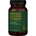 Global Healing Center - Ozonated Aktivert Charcoal pulver - Avansert Digestiv Detox som Adsorbs Interne Uønskede forbindelser - Hjelper Avlede Avslappende Avslappende Avslappende Gas Discomfort - 60 Aktiverte Charcoal piller