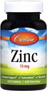 Carlson Labs Sink, 15 mg, 250 tabletter