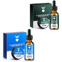 Sandalwood Beard vekstolje med 2X konsentrasjon Biotin for menn og Cedarwood Beard vekstolje med 2X konsentrasjon Biotin for menn, naturlige ingredienser og tykkere ansiktshårvekst