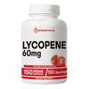Lycopen Supplement for menn 60mg, 150 kapsler, naturlig tomater ekstrakt pulver for hud, hjerte og immun støtte, 100% Veg Lycopen Complex, ikke-GMO og glutenfri karotenoid Supplement