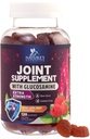 Joint Support Gummies Glucosamine Plus Vitamin E - Naturens felles støtte Supplement for anledninger Discomfort for rygg, kne og hender - Cartilage & Joint Health & Flexibility Support - 120 Gummies