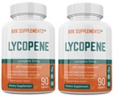 2 flasker Lycopen 50mg 180 Totale kapsler