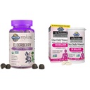 Livshage Organics Elderberry Gummies for voksne og barn - Immunstøtte Supplement med økologisk frukt og, Dr. Formulerte Women's Probiotics En gang daglig, 16 Strains, 50 milliarder, 30 kapsler