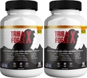Tribal Force X ekstra styrke naturlig kosttilskudd, 60 tabletter, glutenfri, ikke-GMO, 30 dagers forsyning (2)