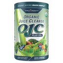 Certified Organic Juice Cleanse OJC Plus Berry Overraskelse - Renhetsprodukter - 30+ Organic Veggies and Fruits - 5 Grams Fiber - Fremmer energi og digestiv funksjon - 12.28 oz - 348 g - 30 Services
