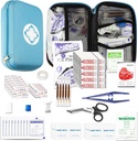 Car-Home Overlevelse Første-Aid Kit Emergency-Kit - Blå 273Piece utstyr Reiseutstyr Førstehjelp Set Hjem Essentials Camping Vandring YIDERBO