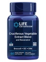Livsforlengelse Crucarrobar Grønnsaker Ekstrakt & Resveratrol, Broccoli, Cabbage, resveratrol, Støtter Cellular Protection, Glutenfri, Ikke-GMO, Vegetarisk, 60 Kapsler