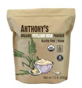 Anthony's Organic Psyllium Husk pulver, 1,5 lb, Glutenfri, Ikke GMO, Finely Ground, Keto Vennlig