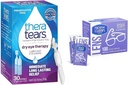 TheraTears Tørr Eye Therapy Lubricant Eye Drops, Preservativ Free, 30 Vialer & Nice 'N Clean SmudgeGuard Lens Rengjøring Tørker, 100 Tørker