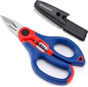 WORKPRO Rustfrie elektrikere Scissors, 6.4" Profesjonell elektriker skjære med tråd stripper for myk kabel (ikke egnet for dykking bruk)