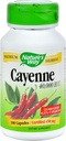 Naturens måte Cayenne og Pepper 450 Mg kapsler, 100 greve