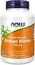 Nå Matvarer Ginkgo Biloba 120mg 200 Vcaps