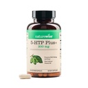 NatureWise 5-HTP 200mg Supplement fra Griffonia Seeds med Cofactor Vitamin B6 - Mood Support og naturlig søvnhjelp for voksne - Forsinket - Vegan - 60 greve[2-måneders Supply]