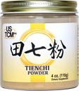 100% ren Tienchi pulver Pseudoginseng Notoginseng Sanqi pulver Tienchi Ginseng pulver 田七粉 120mesh (4oz)