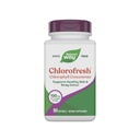 Naturens vei klorofrisk klorofyllkonsentrat, klorofyll kosttilskudd, støtter Detox Pathways* & sunn hud*, Klorofyllin kobberkompleks, intern deodorant*, 90 Softgels (pakke May Vary)