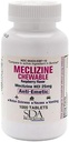 SDA LABORATORIES Meklizine Chewable tabletter, 25 mg, Anti-Emetisk, bringebær flavor, bevegelsessykhet og vertigo lindring for hemmighet, svimmelhet, og besvimelse, 1000 greve (1 pakke)