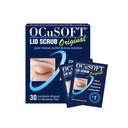 OCUSOFT Lid Scrub Original Eyelid Cleanser - Forsterket Eyelid Wipes for milde til moderate tilstander - Eyelid Cleanser for å rengjøre, komfort & Soothe Irriterte Eyelids - 30 greve