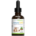 Kjæledyr velvære immunforsvar for katter - støtter normale immunforsvar, Gut Flora Balance, Andrographis, Echinacea, vitamin C, sink - Veterinærformulert Herbal Supplement 2 fl oz (59 ml)