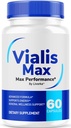 Vialis Max piller for menn - Offisiell Vialis Max Premium Mann støtte formel for rask fungerende energi, utholdenhet og ytelse, VialisMax kapsler avansert formel, 60 kapsler i 1 måned