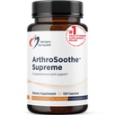 Designer for helse ArthroSoothe Supreme - Felles støttetilskudd for voksne med glukosaminsulfat, Quercetin, Grønn leppemuskel, MSM, kinesisk kullcap + mer - Ikke-GMO (120 kapsler)