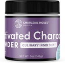 ULTRA FINE Kokos Aktivert Charcoal pulver - Kulinariske og kosmetiske applikasjoner, Velvety glatt tekstur for smoothies, Iskrem, bakverk, Sopper, Ultra Fine for en myk Finish, No Grit! - 5oz