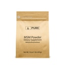 PURE ORIGINAL INGREDIENTS Metylsulfonylmetan (1lb) MSM, naturlige svoveldietttilskudd