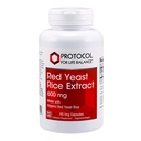 Protocol Red Yeast Rice 600 mg - Laget med økologisk rød yeast ris - Dairy Free & Egg Gratis - 90 Veg Kapsler