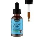 Animal Essentials Detox Blend - Liver Support for hunder og katter, Herbal Liver Supplement, Veterinær Anbefalt Animal Wellness Tonics - 2 Fl Oz
