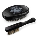 Skjeggbørste for menn - Naturlig Boar Bristle Skjeggbørstesett - Mustache Brush for menn - Premium Grooming Set av Hunter Jack