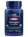 Livsforlengelse Estrogen for kvinner, hjelper lindre varme blits og nattesviter, soya isoflavoner, Norge Gran ekstrakt, renbær, Hormon-fri, Glutenfri, Ikke-GMO, Vegetarisk, 30 tablett