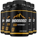Endoboost for menn, Endo Boost Advanced Performance Supplements, Endoboost ytelse, Endobost Anmeldelser (5 Pakke - 300 Kapsler)