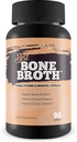 Beste Bone Broth Capsules - Bone Helse og immunitet Supplement - Bone Broth pulver alternative kapsler - Bone Helse Supplements kvinner over 50 & Bone Helse Supplements for menn - Vitamin D Bone Helse