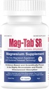 Utvidet frigjøring Magnesium Lactate Levering for 10x Bedre absorpsjon-Mag-Tab SR (heldt frigjøring) 60 Count-Supports Sleep, Muscle Cramps, Magnesium Deficiens helseproblem (60)