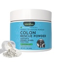 Animal Essentials Colon Rescue pulver - Herbal Digestive Aid for hund & katter, Phytomucil, Sunn Gastrointestinal Tract, Certified Organic Herbs, Ingen Preservatives, Glycerin-basert Formel - 1 Oz