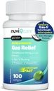 Ekstra styrke Gass Relief - Simetikon 125mg Softgels - rask anti-gass Bloating Relief - Sammenlign med den aktive ingrediensen i Gas-X Anti-gasspiller - Mage Gass Relief for voksne (100 Count)
