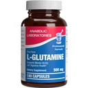 Free Form L-Glutamin Supplement - klinisk L Glutamin Kapsler 500mg for Gut Helse og immun støtte - kraftig Aminosyre Glutation Precursor - Ikke-GMO og laget i USA - 100 Services