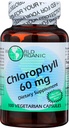 Verdens ORGANIC Klorofyll 100 mg 60 kapsler, 0,02 pund