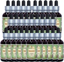 Nirgundi (Vitex Negundo) Tørket Leaf alkohol-fri væskeekstrakt (merkenavn: HerbalTerra, stolt laget i USA) 30x2 oz