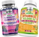 FRESH HealthyCARE Elderberry Gummies og vitamin D - Bundle