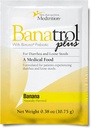 Meditasjon Banatrol naturlig anti-diarhetal med prebiotika, relief for IBS, gjentakende diarre, klinisk støttet medisinsk mat, ikke-konsisterende, 21 serveringer (Banana)