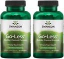 Swanson Go-Less Bladder Control Formula - fremmer urinveien Tract Helse og sunn Bladder Support - naturlig kosttilskudd for voksne med Pumpkin Seed Extract - (90 Softgels) 2 Pack