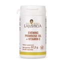 Ana Maria Lajusticia - Aften Primerose Olje + vitamin E - 80 Myke kapsler Pack -1000 mg. Glutenfri, Laktosefri og sukkerfri. Alt naturlig.