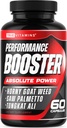 Testosteron Booster Supplement for menn - Performance Test Boost - mannlig forsterke utvidelse piller - Forbedring energi, utholdenhet, utholdenhet, styrke, kjøre og muskelvekst - 60 kapsler - 30 serveringer