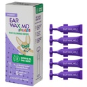eosera® Øre Voks MD® for barn - Ear Wax rengjøringsdråper, 5pk vialer | Rask aksjon | Breaks Down & Dissolves Ear Wax i så lite som 1 behandling | klinisk bevist | Gentle & Safe Jeg for barn i alder 2+