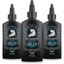 Bossman Jelly Beard Olje for menn - 3 Pack (12 oz i total, magi sent) - Softens, moisturizes og betingelser med naturlige ingredienser