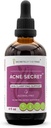 Hemmeligheter av Tribe Acne Secret alkohol-fri ekstrakt, Tinktur, Glycerite Boldo, Corn Silk, Stinging Nettle Leaf, Alfafa, Senna Leaf. Hudklaringsstøtte (4 Fl Oz)
