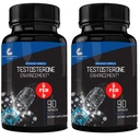 Apoteker Anbefalt 2 fer 1 Tilbud 180ct Testosteron Booster Enhancement by Research Labs. Øke muskel energi styrke. Saw Palmetto, Tribulus, Tongkat Ali, Horny Goat Weed, Sink