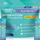 Elektrisk pulver sukkerfri hydrasjon pakker Acai Berry HydroMATE 30 Sticks