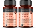 pureclinica 1000 mg Resveratrol x 180 tabletter (2 flasker 90 tabletter hver - 6 måneders forsyning). 10 x styrke og med svart pepper ekstrakt for raskere absorpsjon